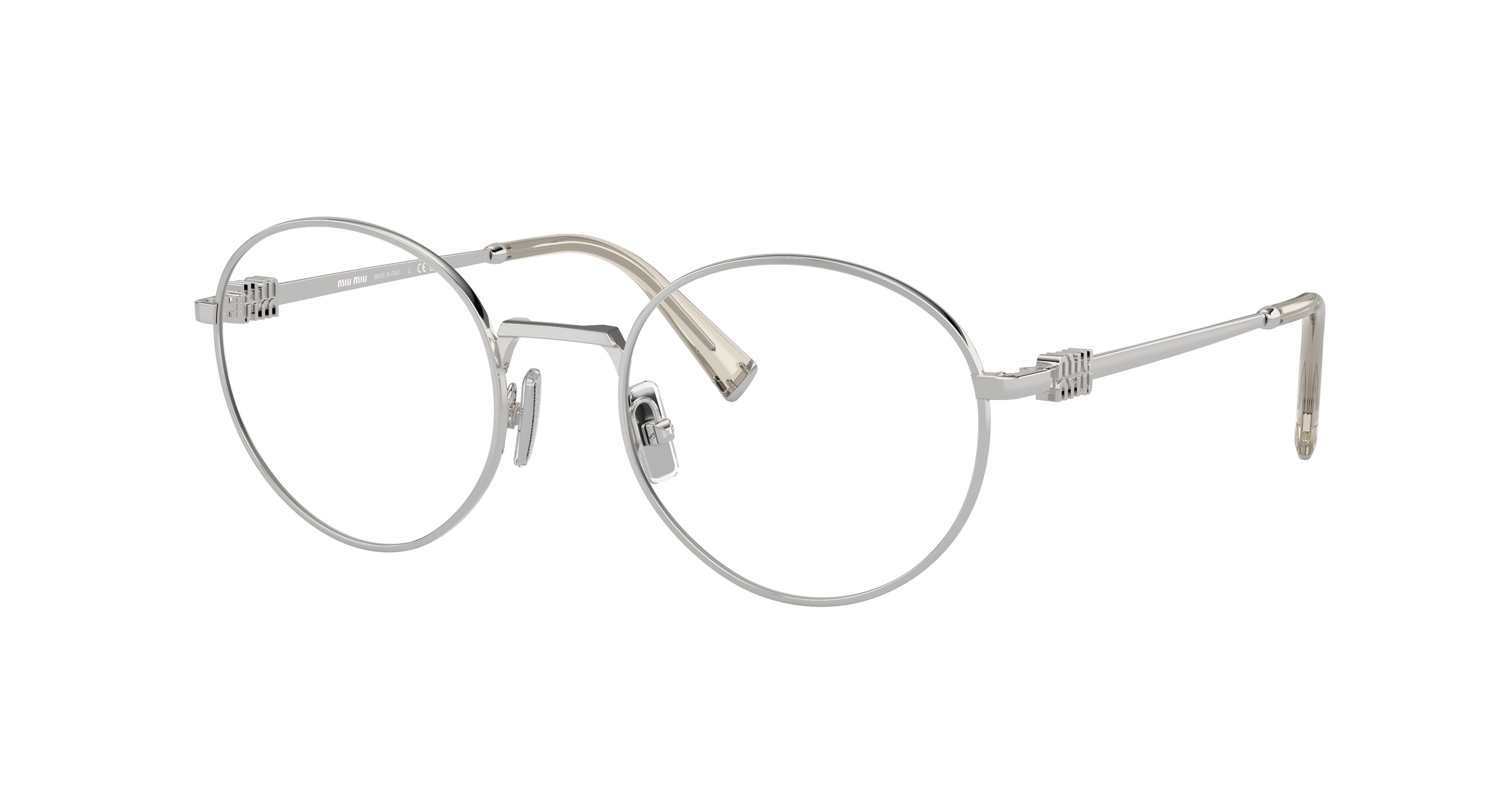 0mu 52xv Round Metal Frame Sunglasses