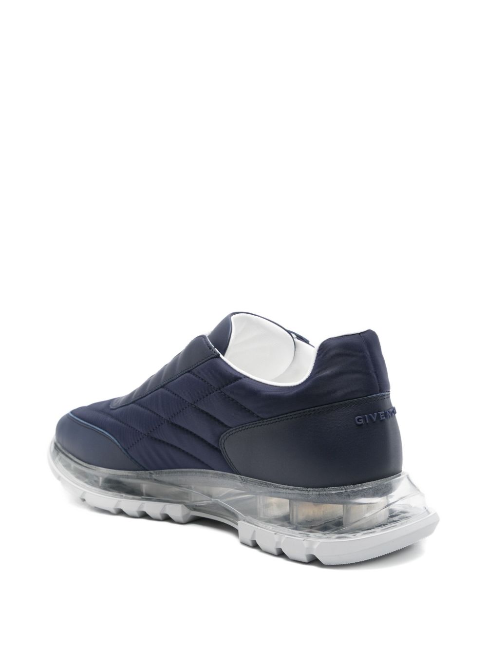 Quilted Blue Sneakers