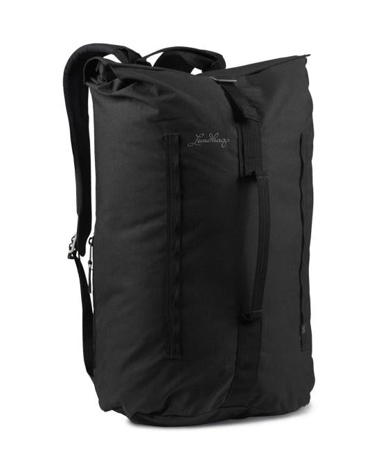 Tall Rectangular Minimalist Backpack with Flap Closure