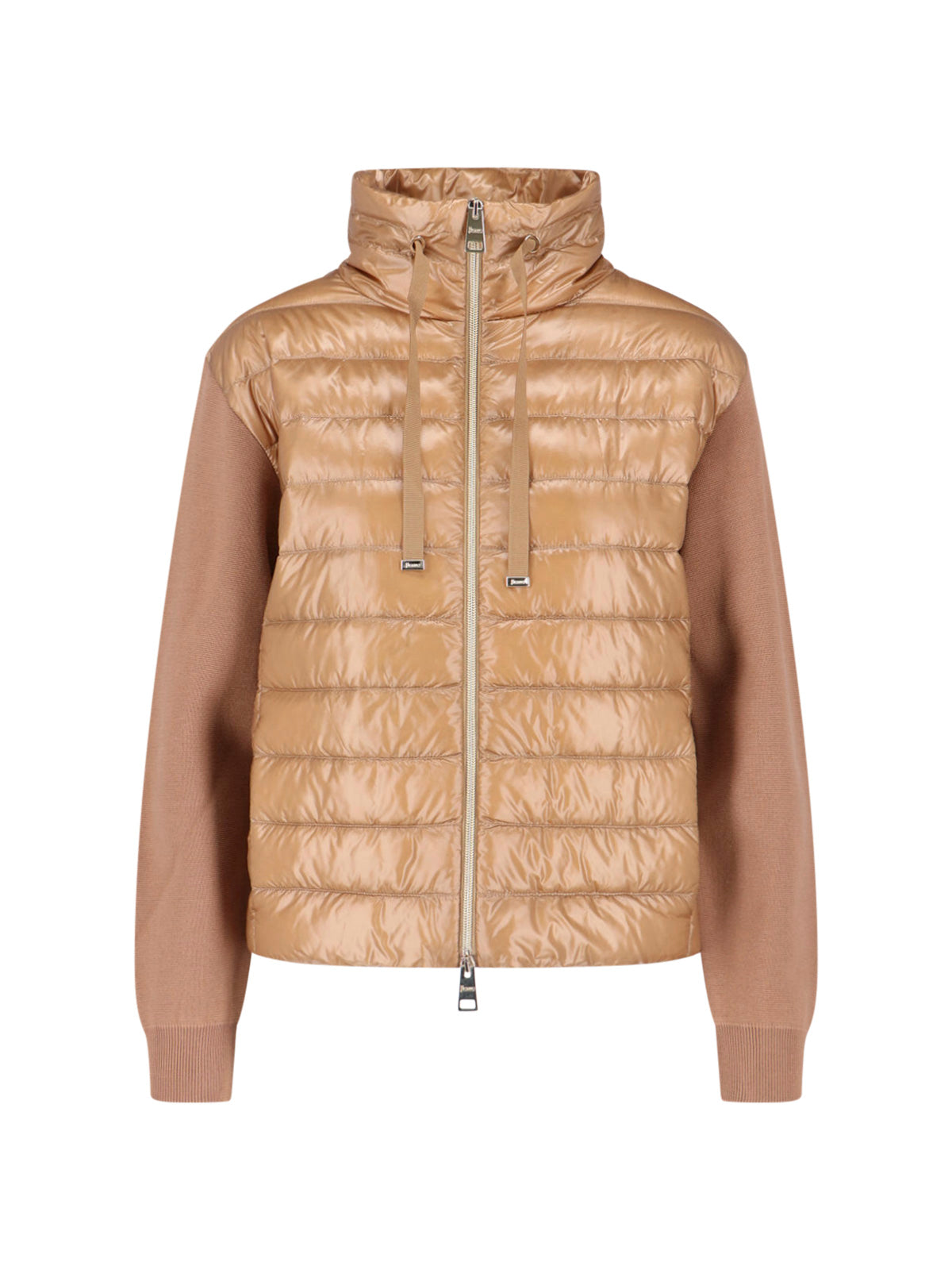 Grey 2.5 L High-Collar Zip Jacket