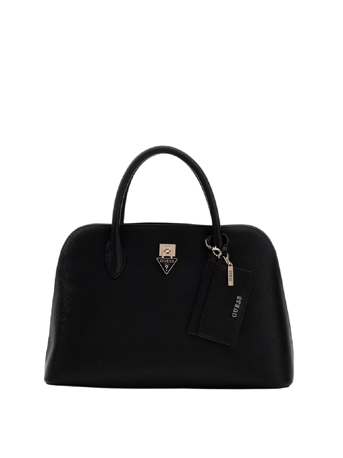 Structured White Handbag