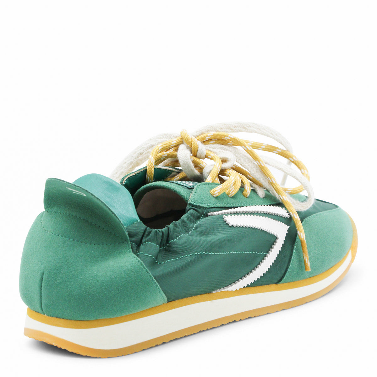 Dynamic Patterned Sneakers with Textured Upper