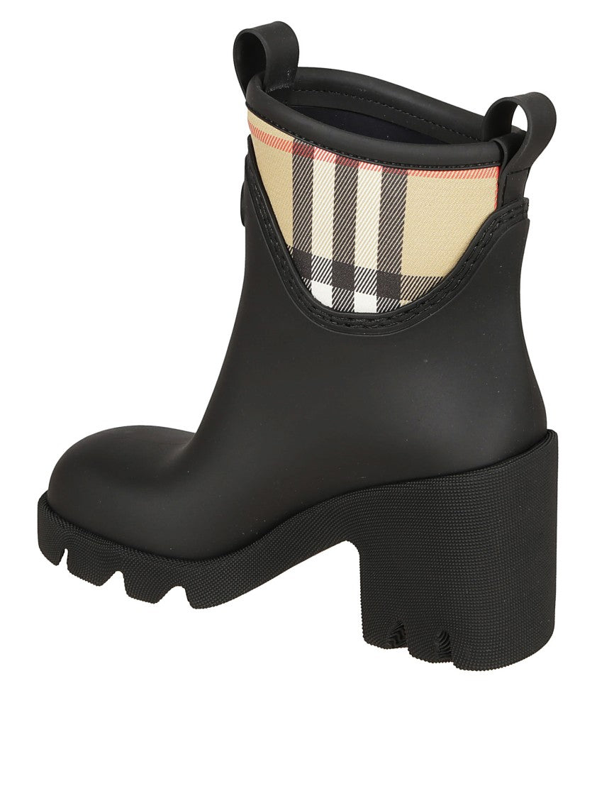 Heritage-Inspired Equestrian Design Rain Boots