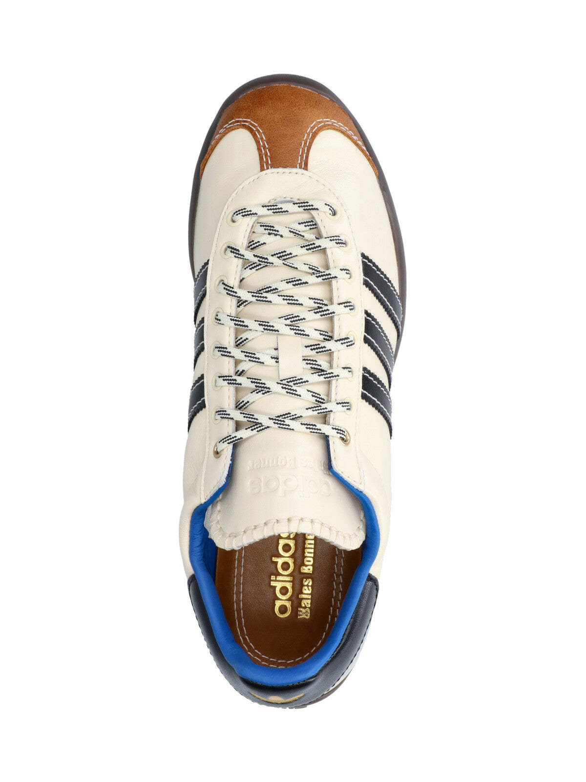 Cream Accented Low-Profile Sporty Sneakers