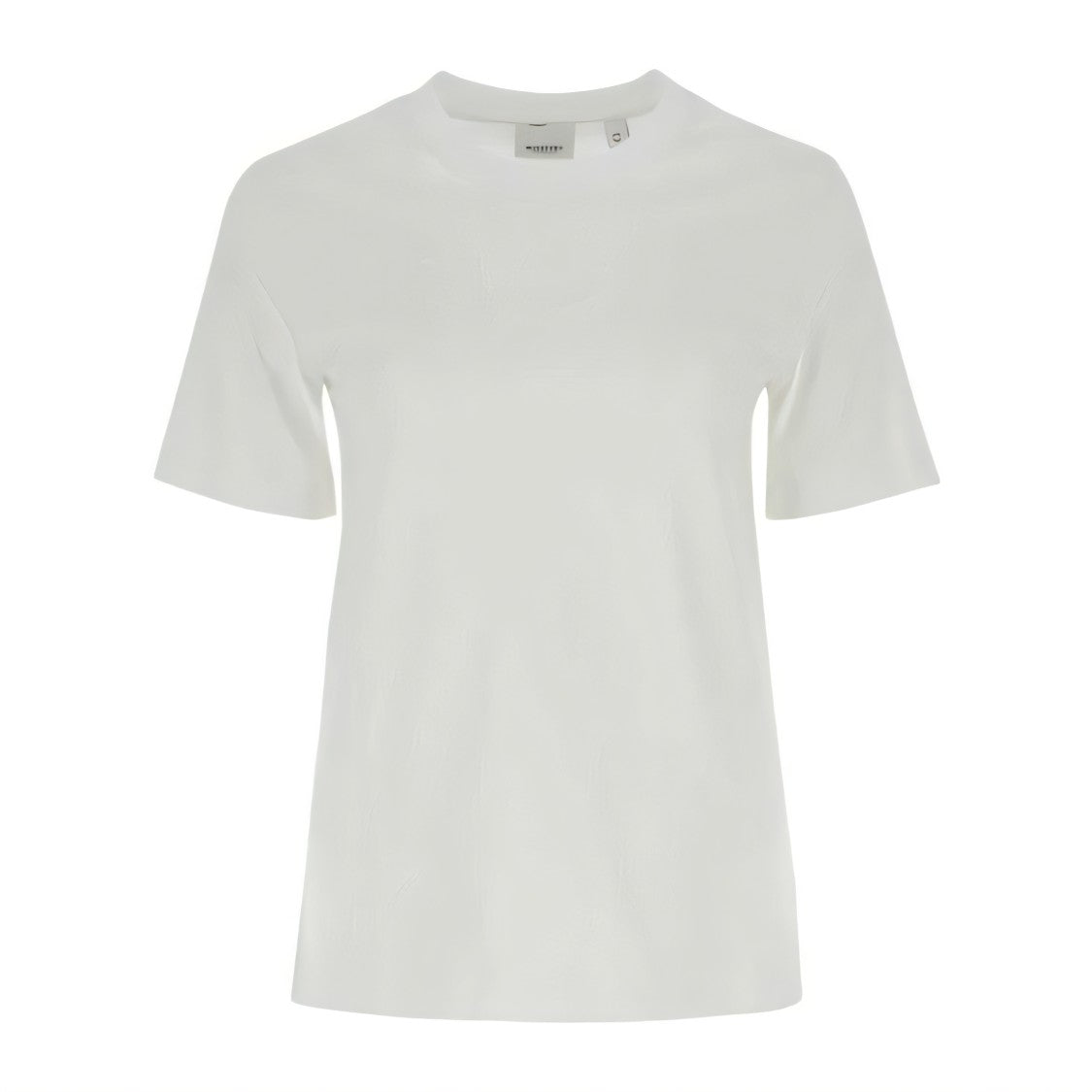 Relaxed Fit Short-Sleeved Cotton Top