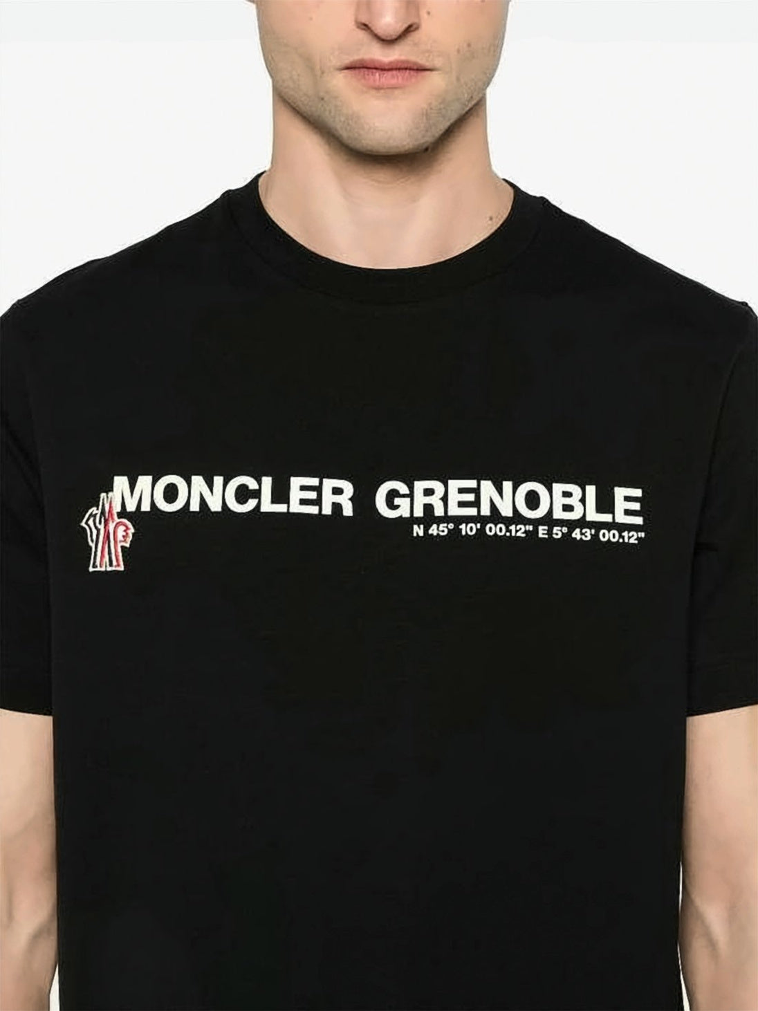 Classic Black Short-Sleeve Moncler T-Shirt