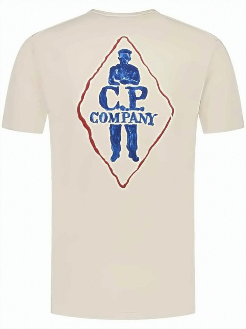 Short-Sleeve T-Shirt with Graphic Emblem