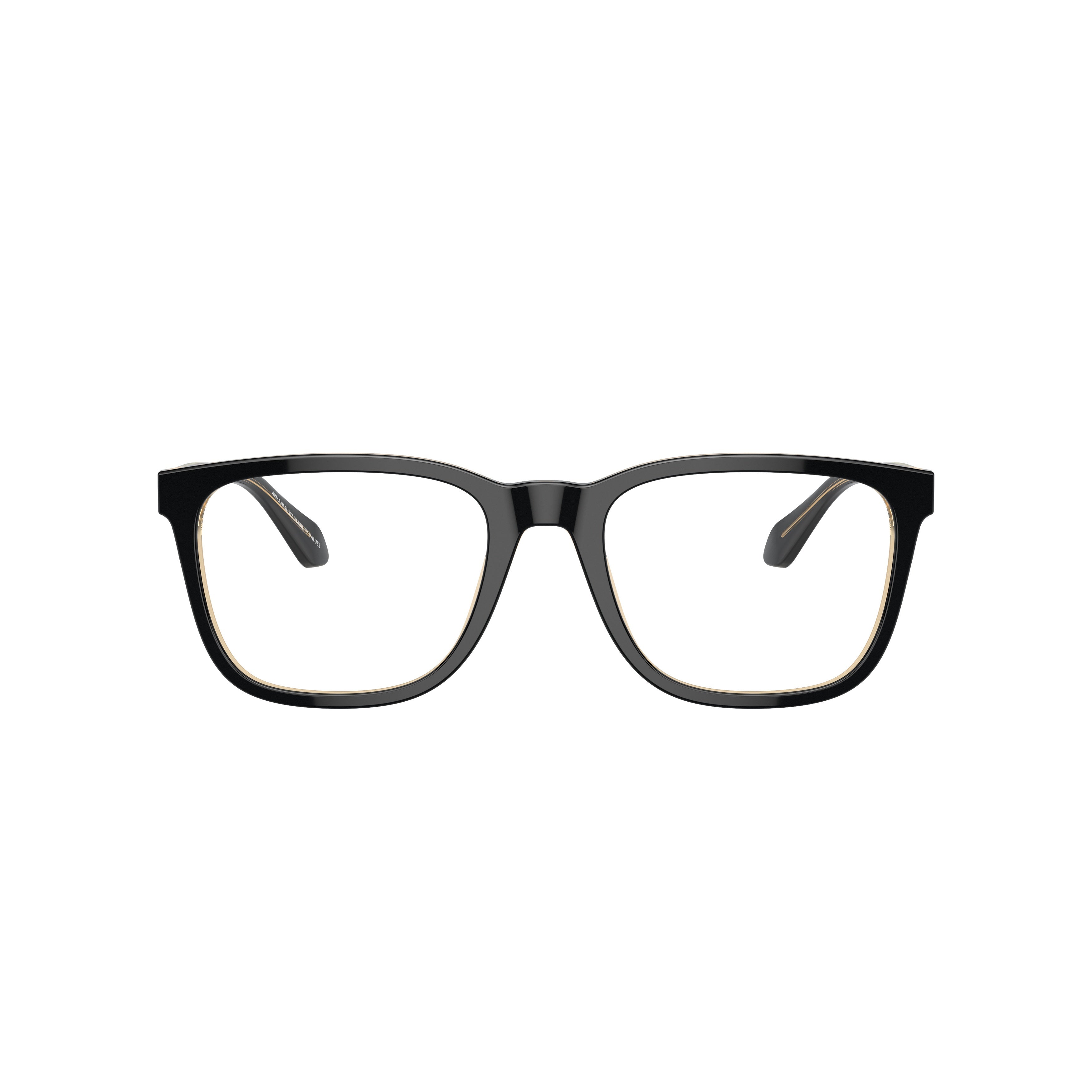 0ar7255 Rectangular Eyeglasses with Bold Acetate Frame