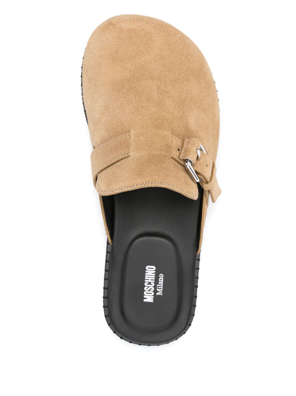 Light Beige Suede Sandals