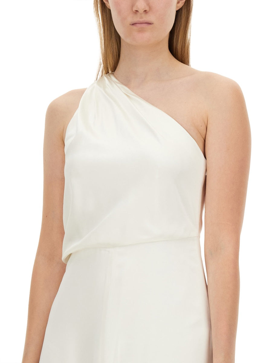 Silk Regular Fit Pamela Dress with Flowing Structure
