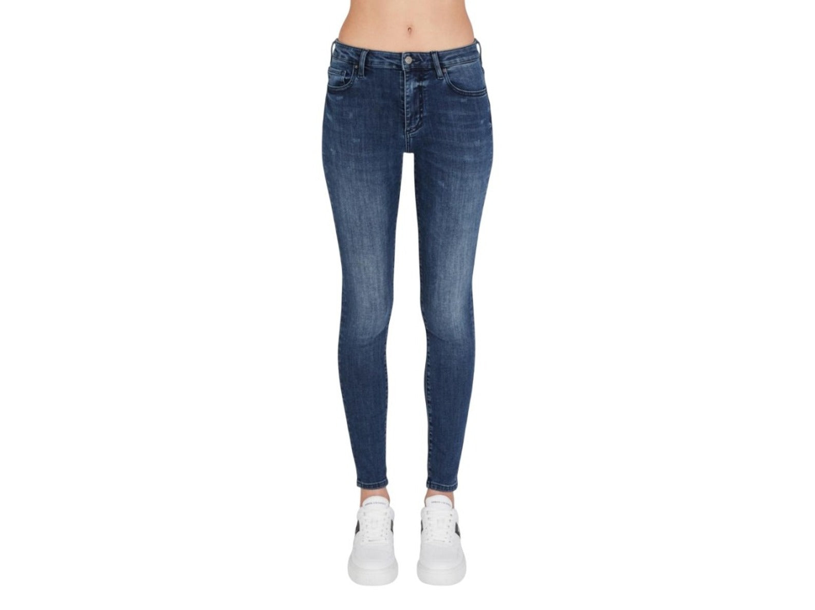 High-Waisted Super Skinny Jeans