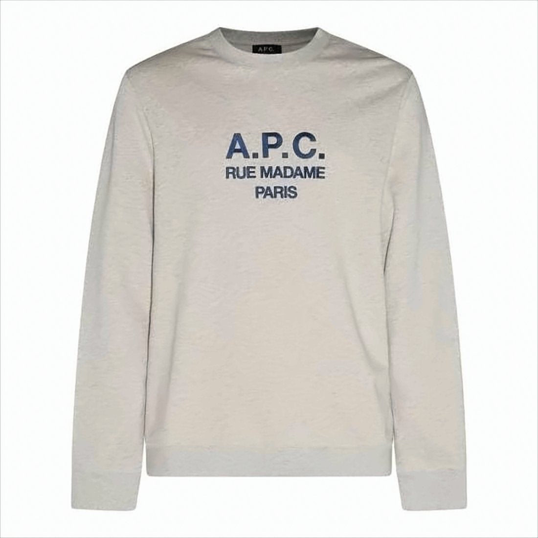 Long-Sleeve Crew Neck Cotton T-Shirt