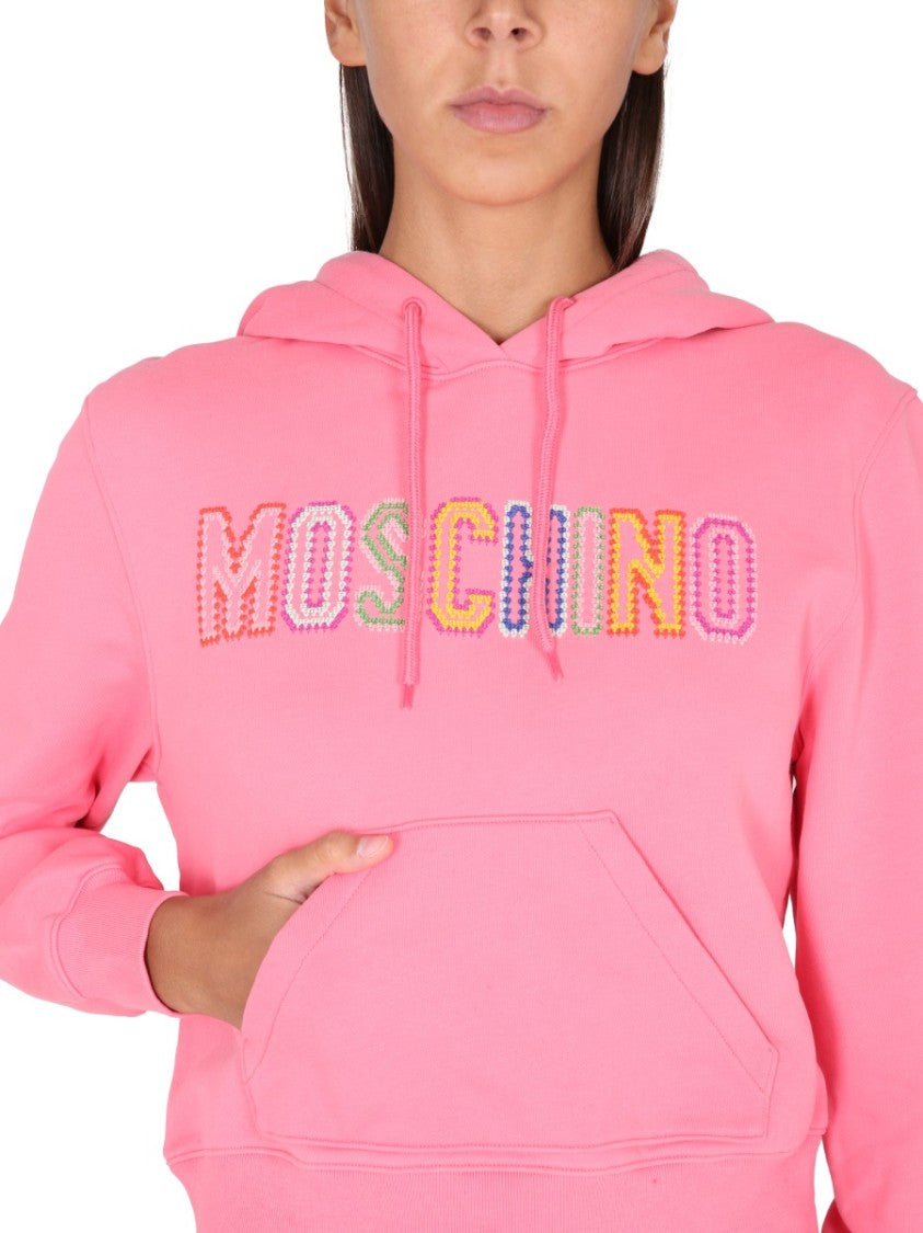 Logo Crochet Sweatshirt