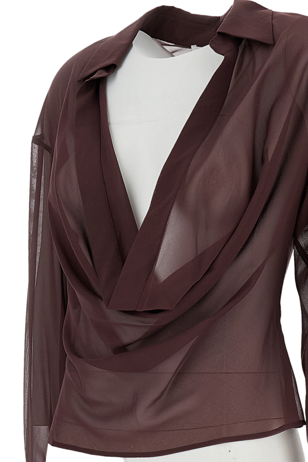 Lilia - Deep V Collar Blouse