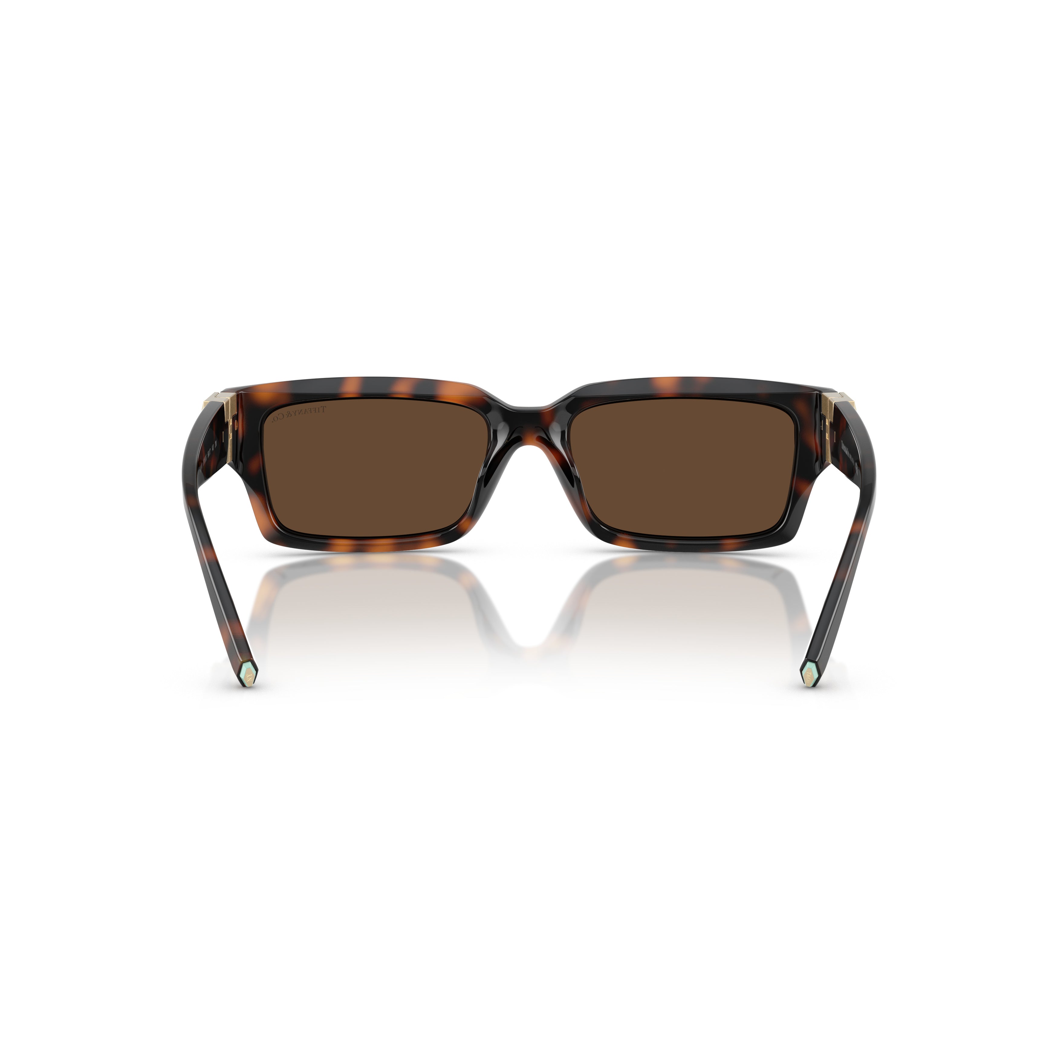 0tf4226u Rectangular Tortoiseshell Sunglasses