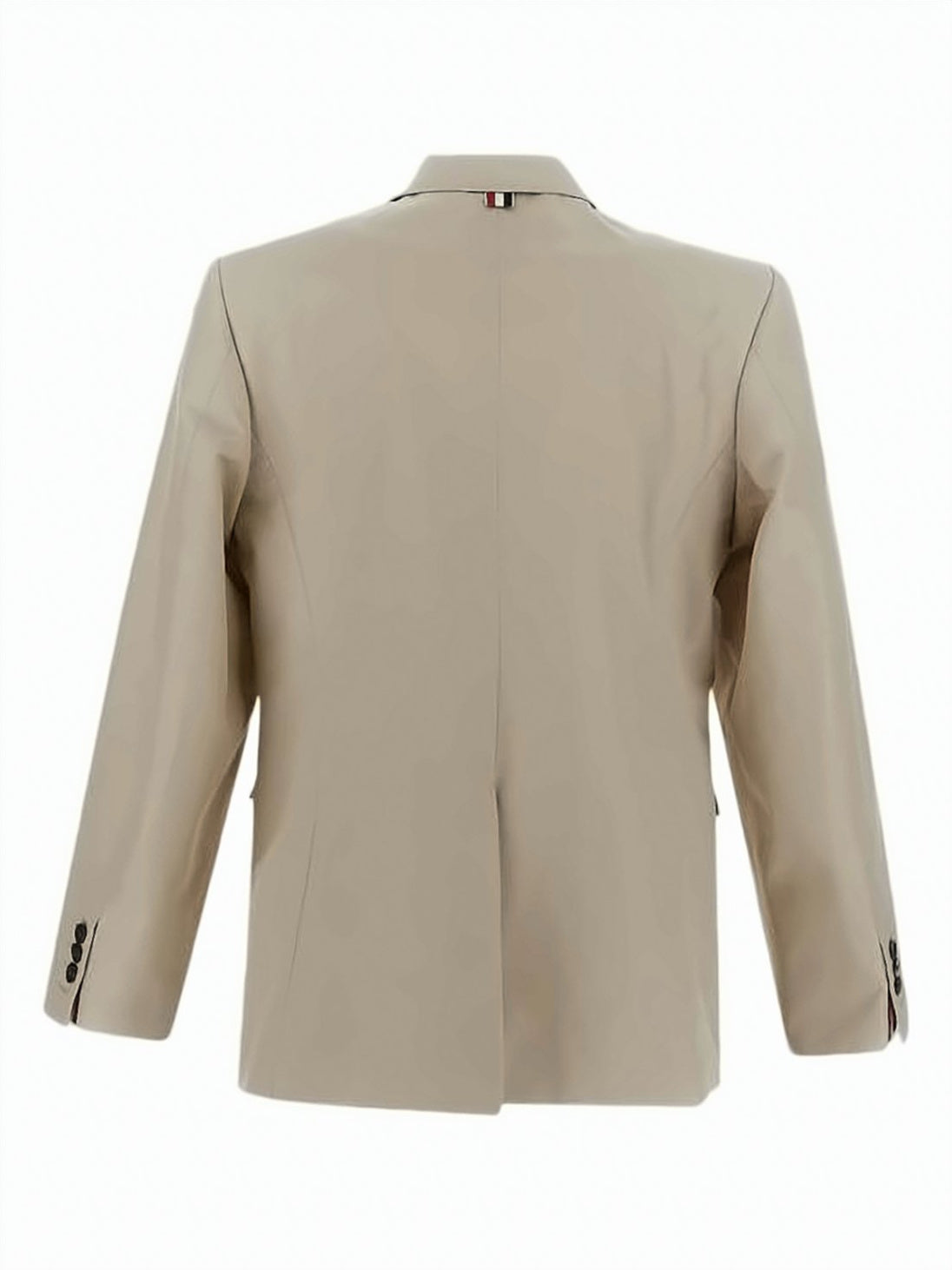 Beige Thom Browne Tailored Suit Jacket