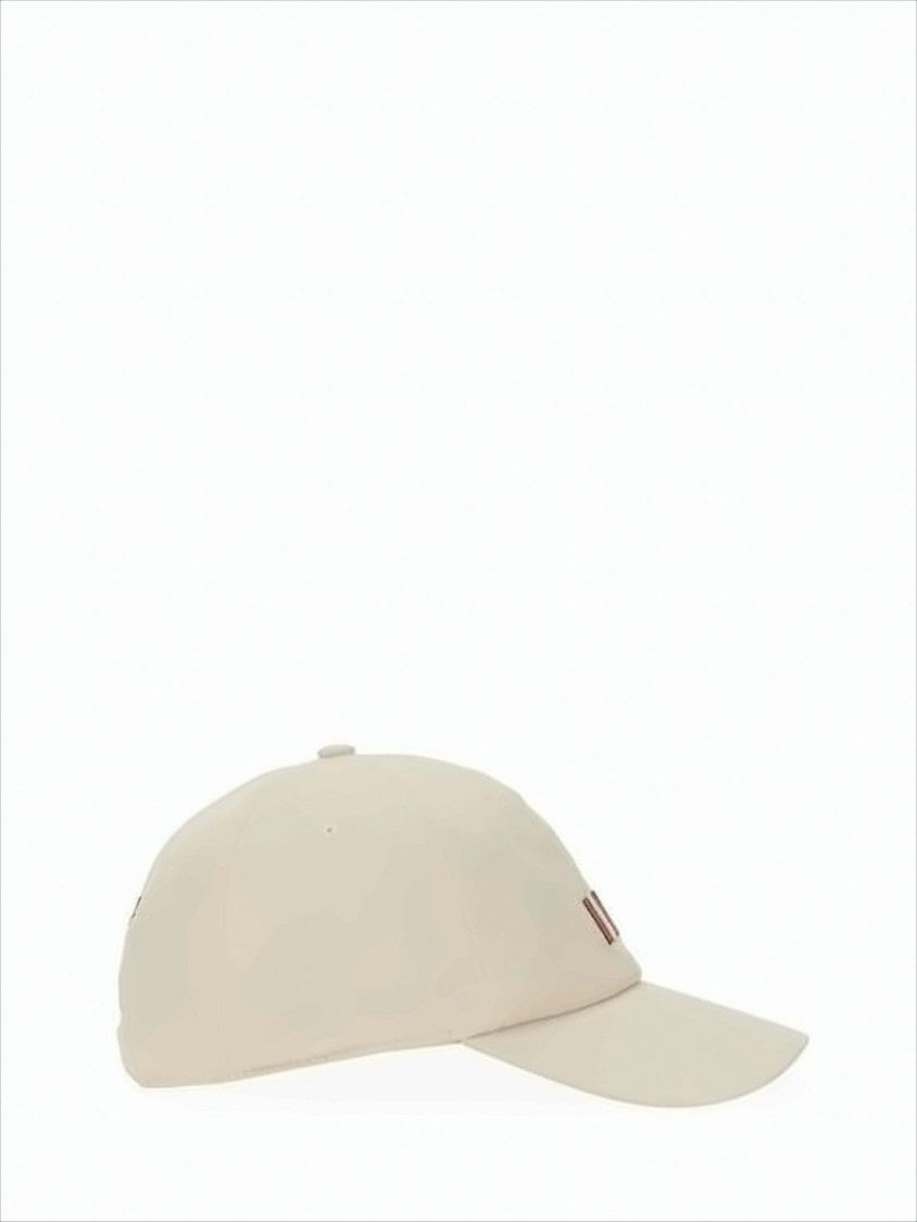 Cotton Baseball Cap with Embroidered Detailing