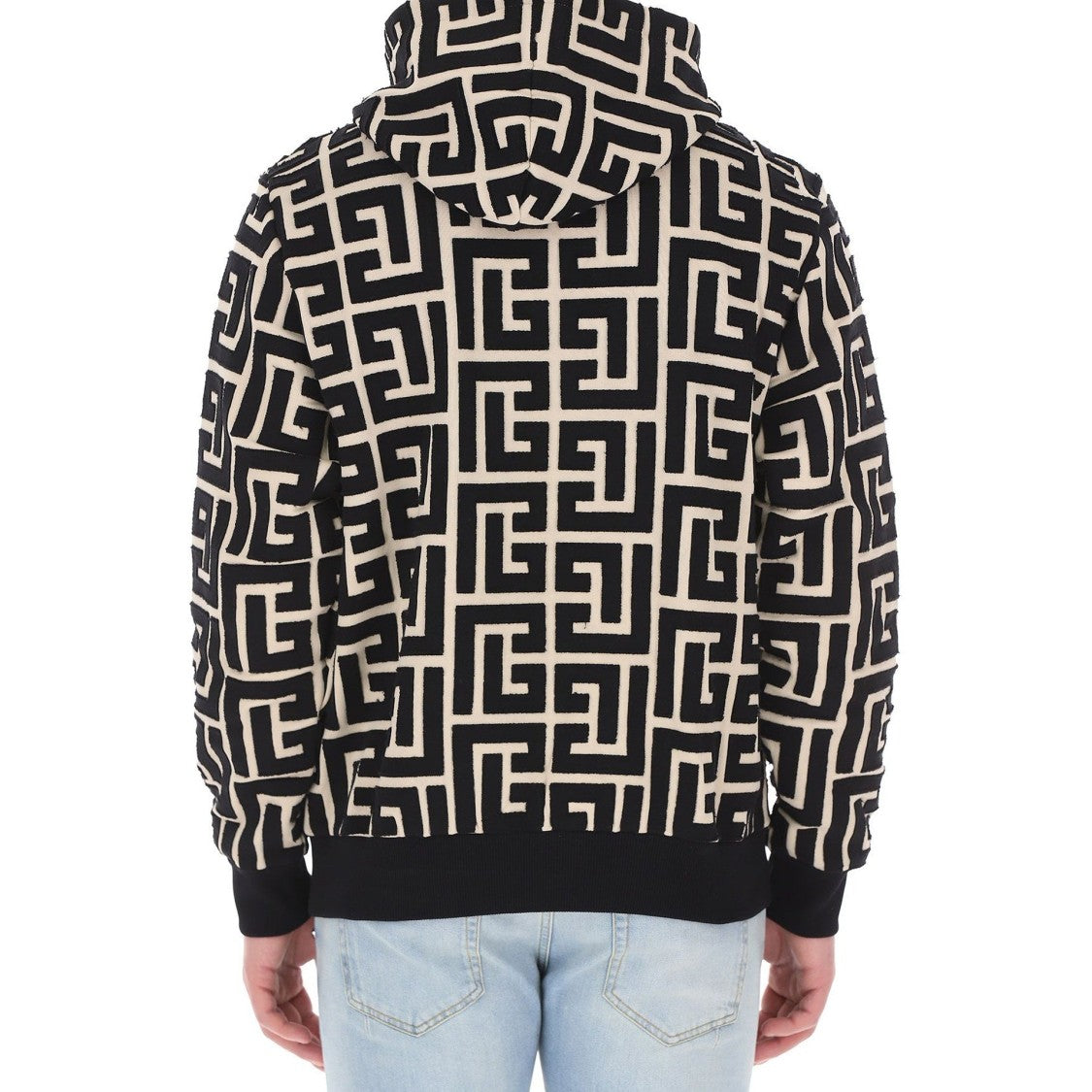 Monogrammed Hooded Sweatshirt