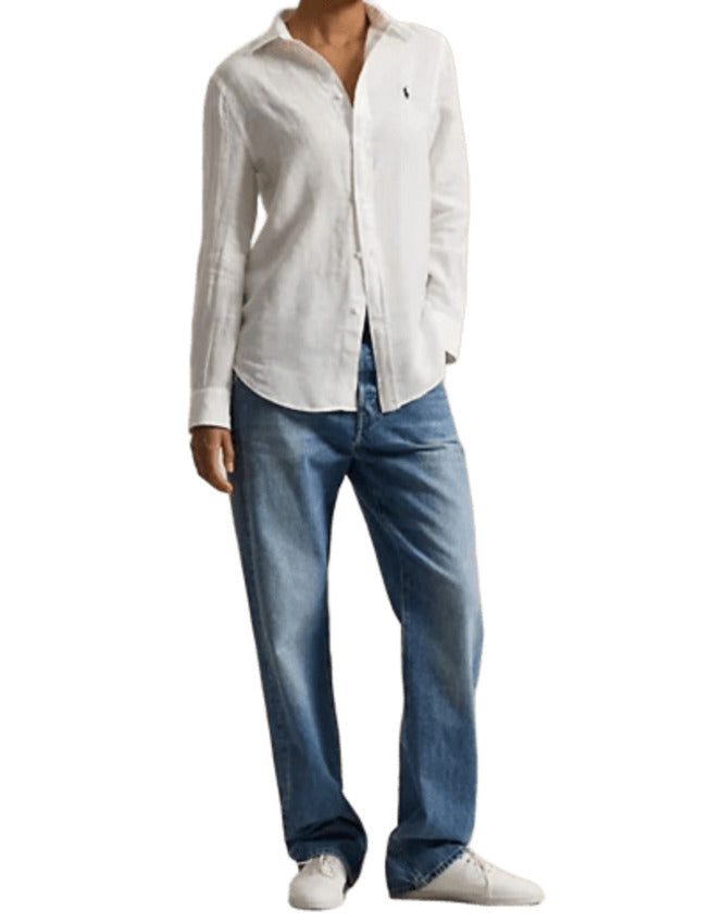 White Linen Shirt
