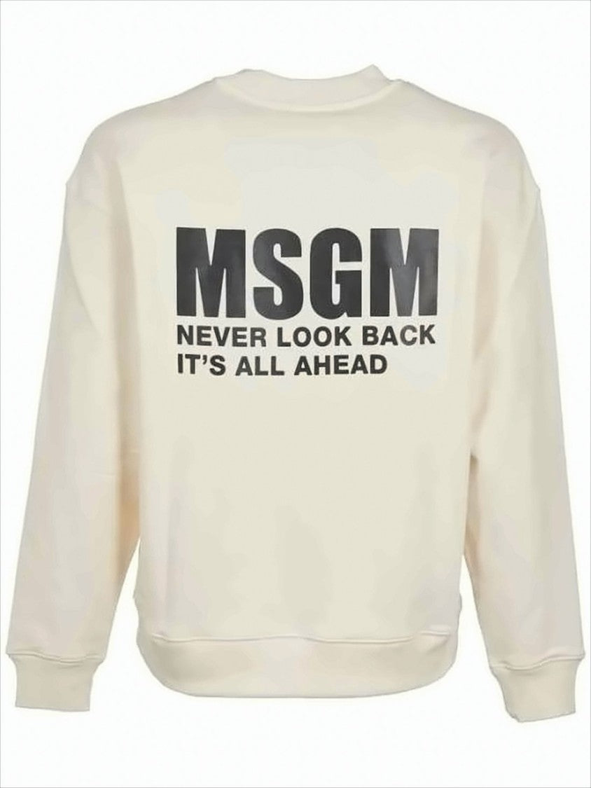 Long-Sleeve Crew Neck T-Shirt With Bold Graphic And Subtle Logo