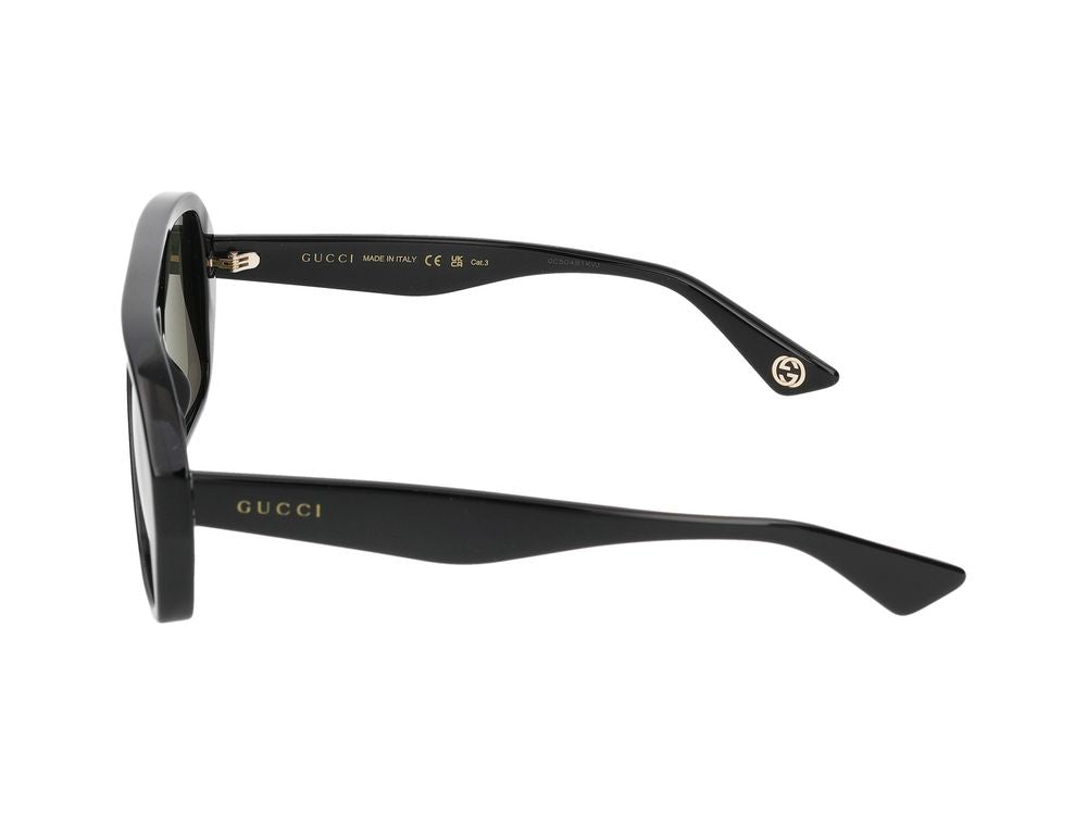 Sunglasses Gucci GG1615S 001 black black blue 57/13/145