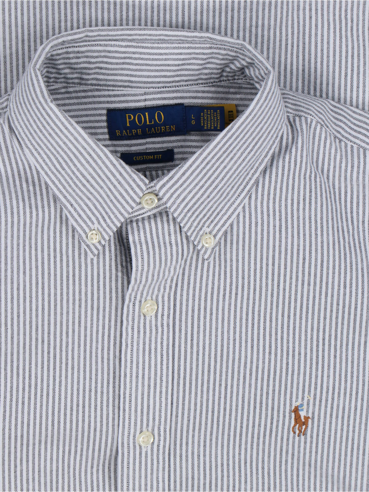 Tailored White Button-Down Shirt With Pointed Collar