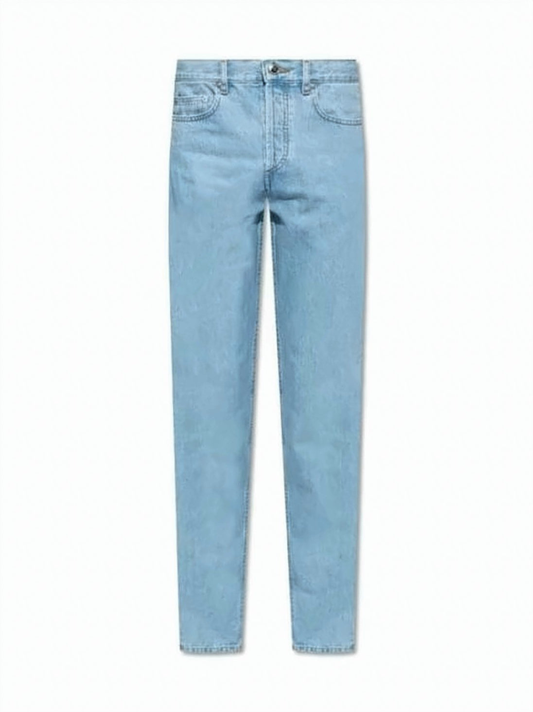 Straight-Leg Denim Pants