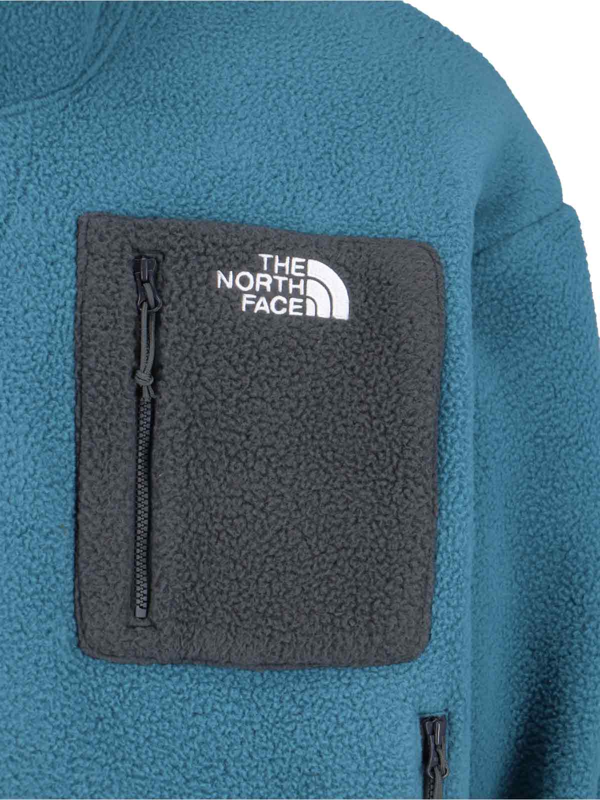 Reversible Fleece Jacket with Contrasting Details