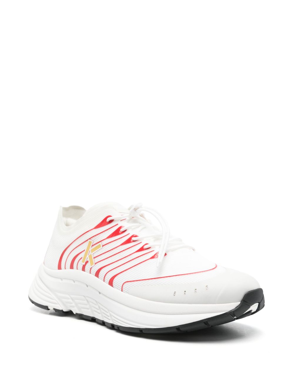 Sole Sneakers with Front Toggle Fastening