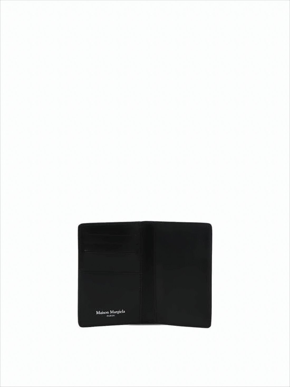 Textured Calf Leather Bifold Card Wallet