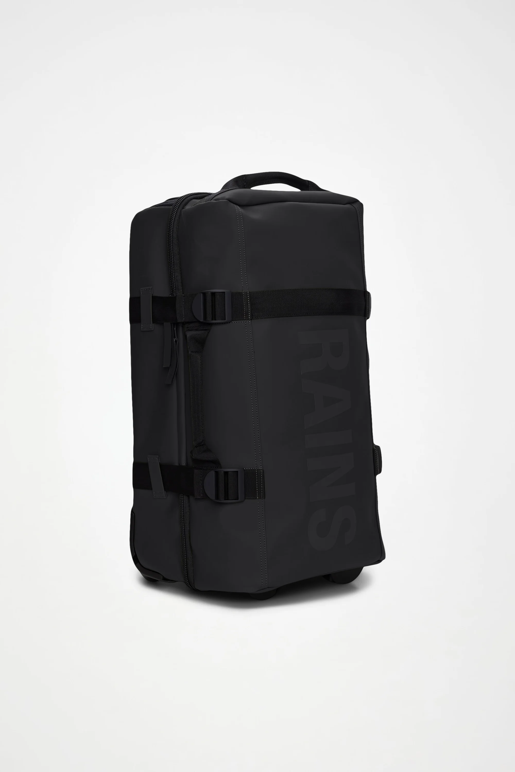 Black Texel Cabin Bag Trolley Suitcase