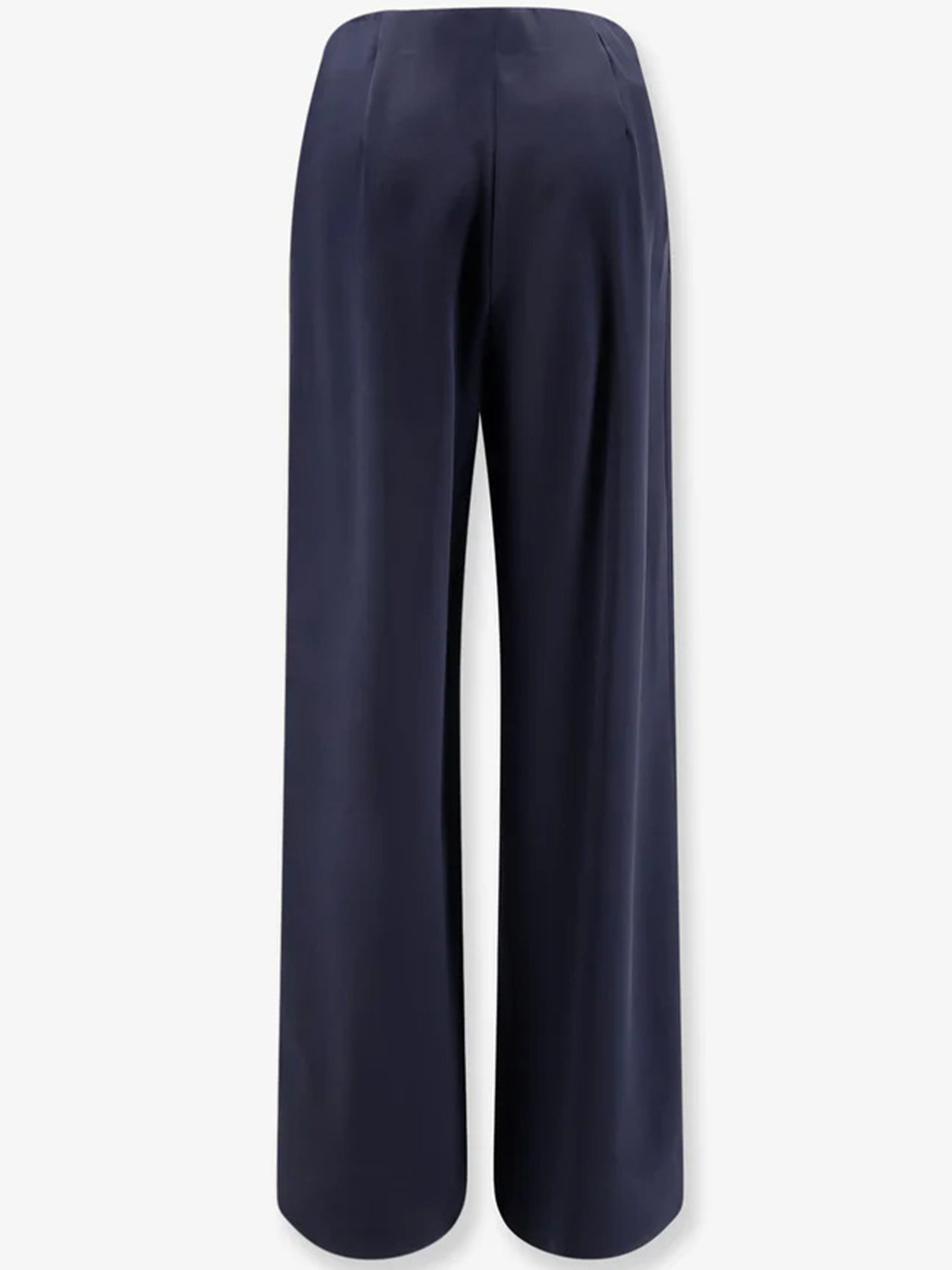 Blue Palude Wide-Leg Cropped Pants