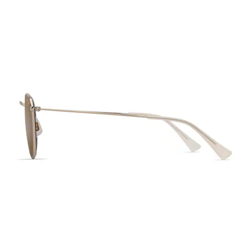 Pukaua Minimalist Round Frame Sunglasses with Adjustable Nose Pads