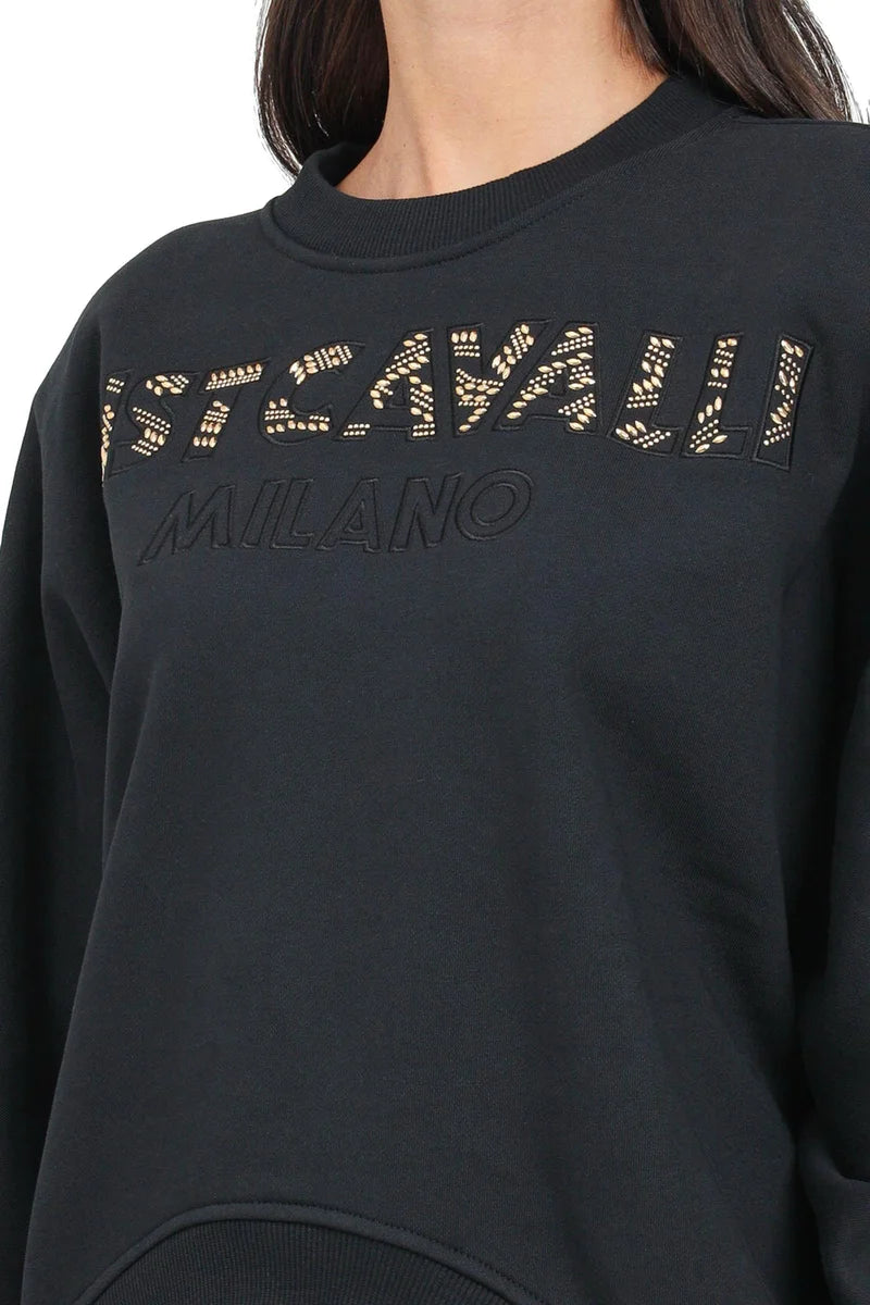 Cotton Sweatshirt - Black