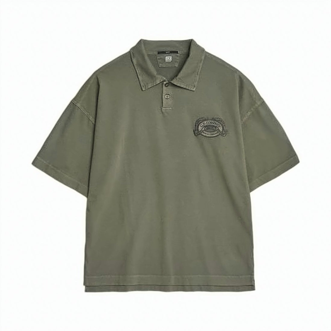 Relaxed Fit Short-Sleeved Polo Shirt
