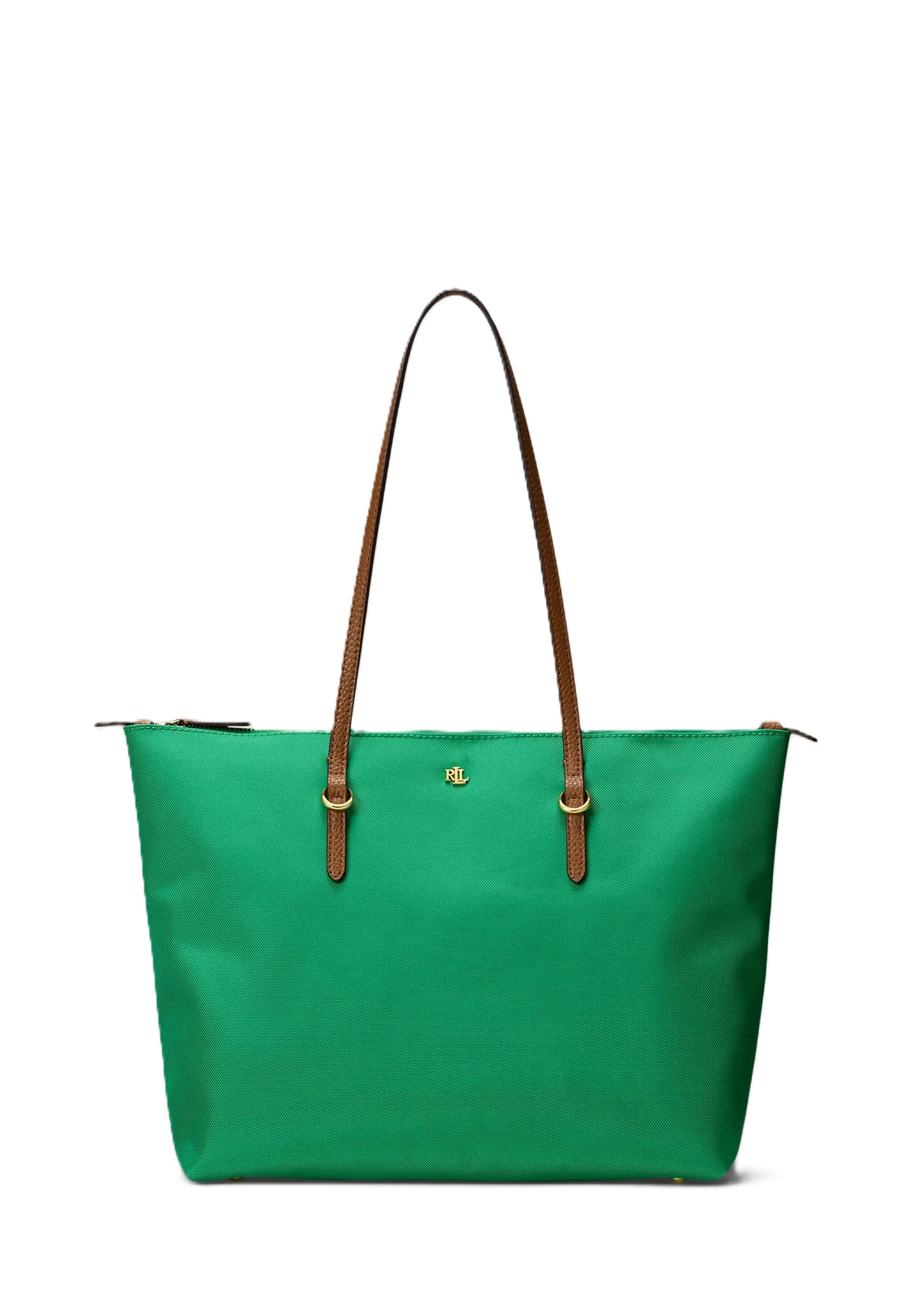 Green Recycled Nylon Tote Bag