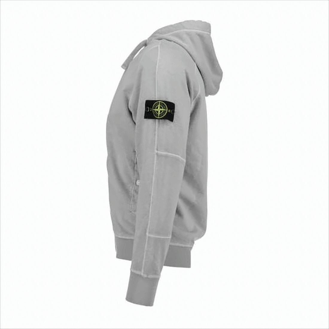 Hooded Zip-Up Jacket with Compass Logo