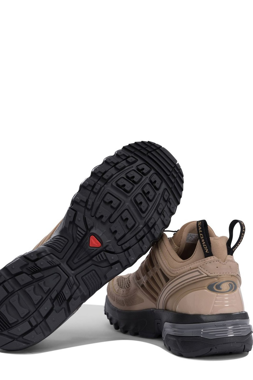 Textile-Upper Sneakers with Breathable Mesh and Toggle Lacing