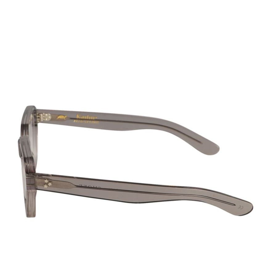 Smoke Translucent Smoky Gray Square Frame Eyeglasses