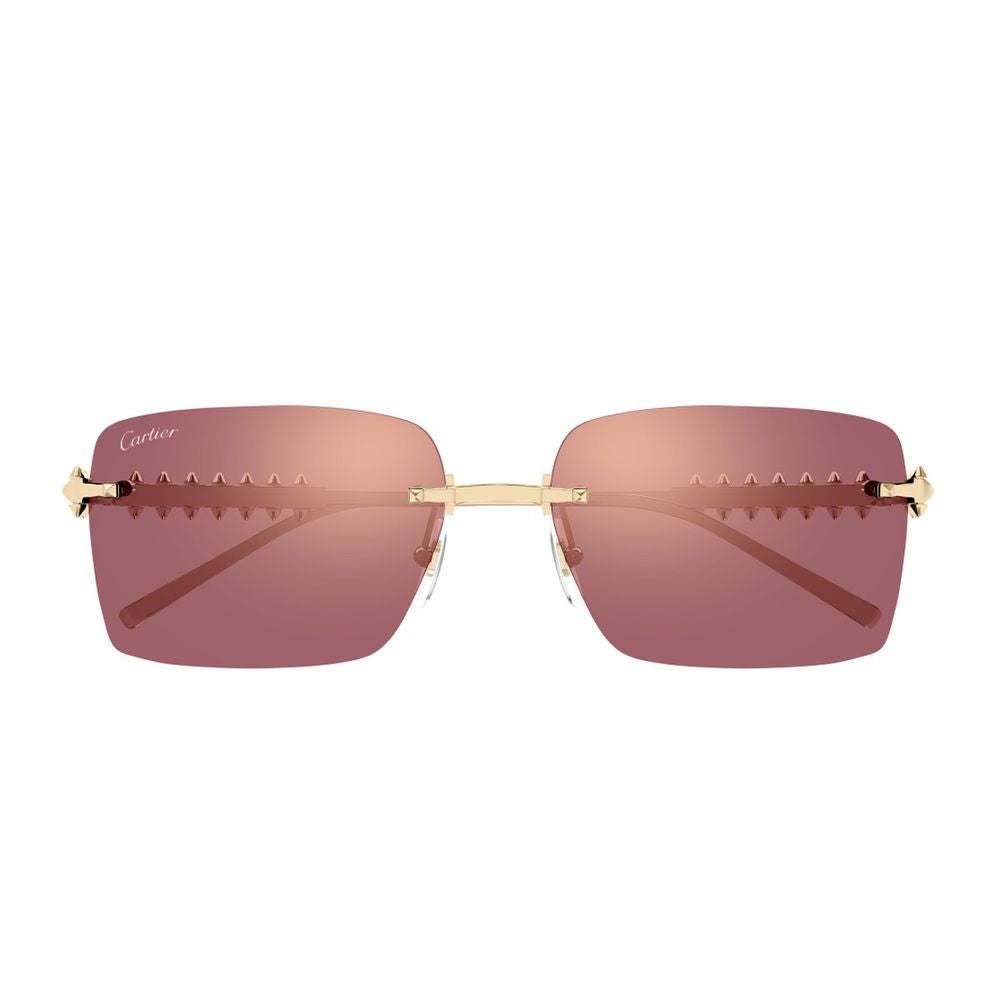 Ct0545S Clash De Rimless Squared Sunglasses