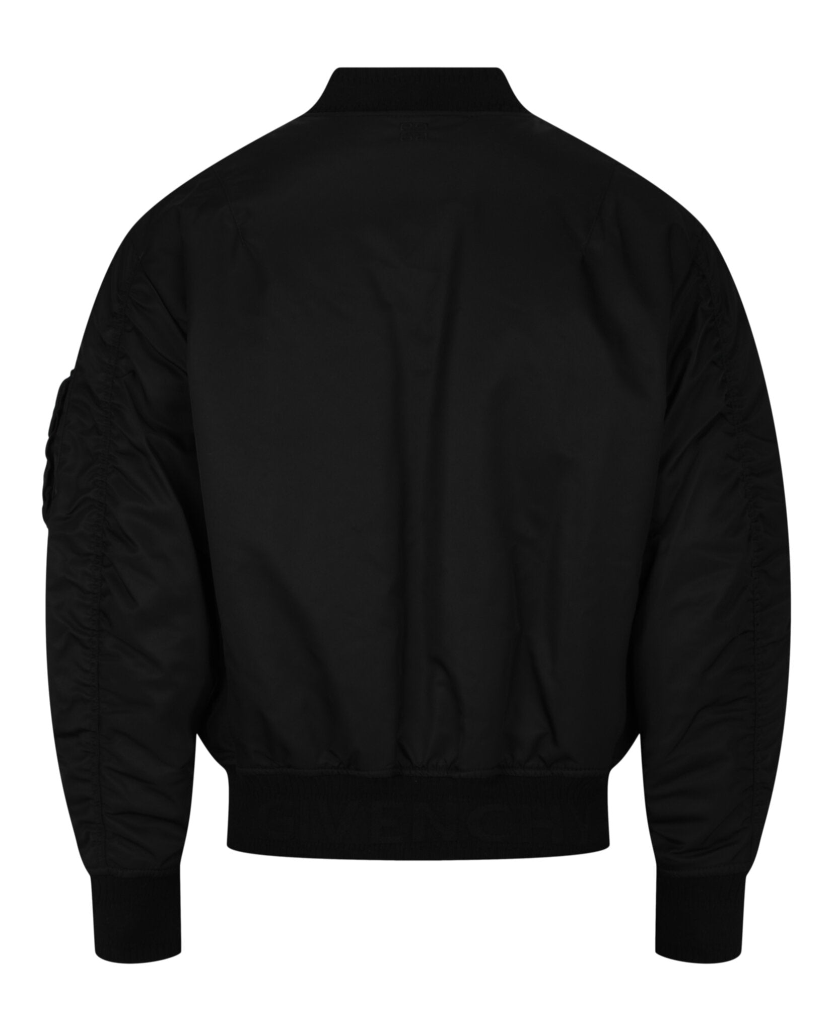 Front-Zip Bomber Jacket with 4G Motif