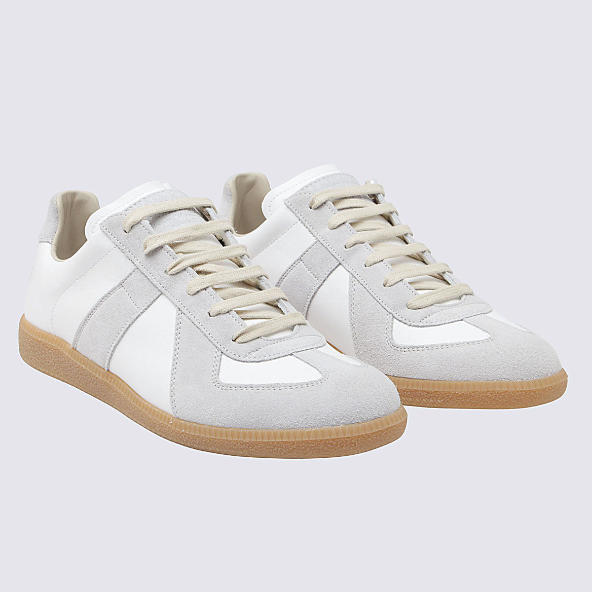 White Leather Sneakers