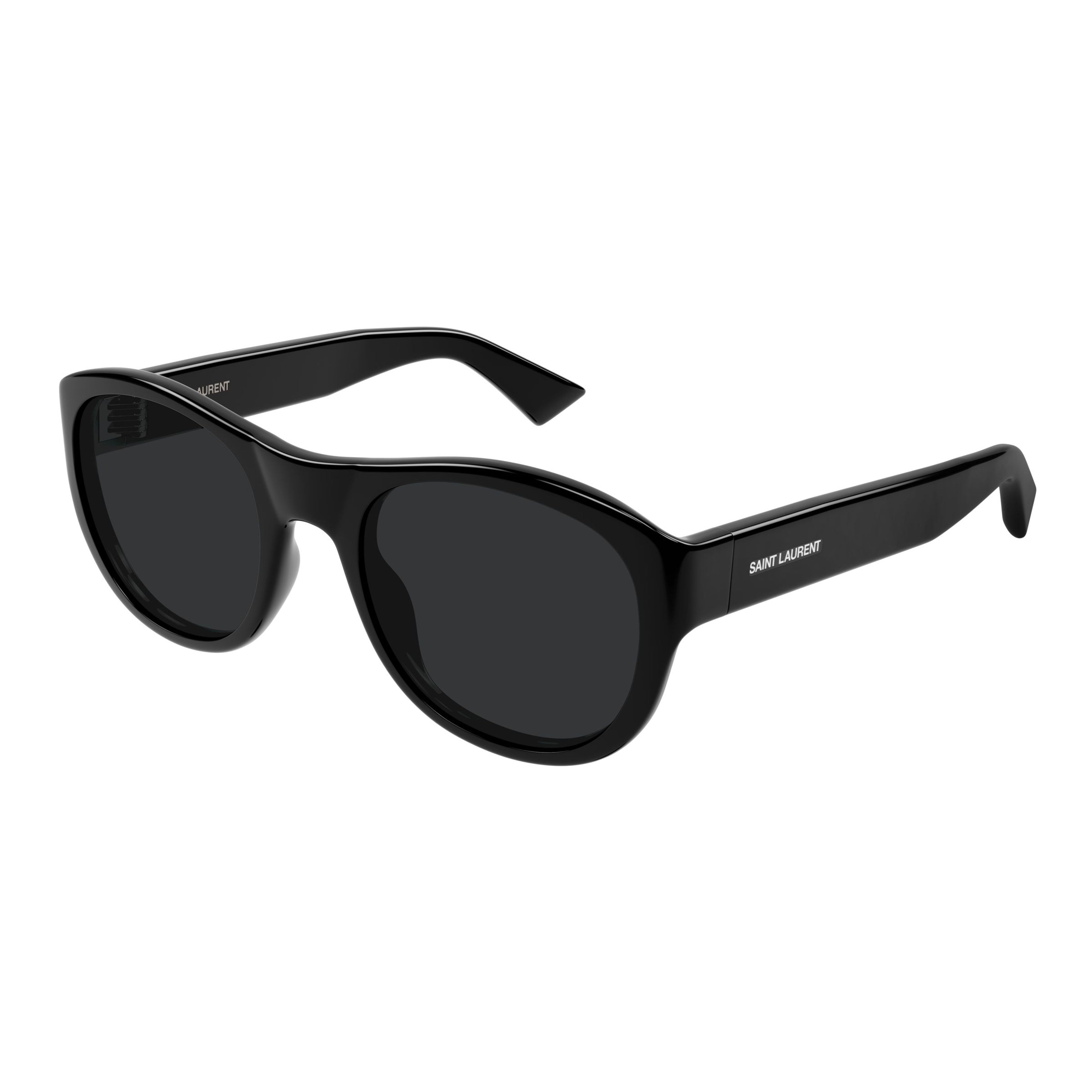 Sl 798 Maxime Rounded Frame Black Sunglasses