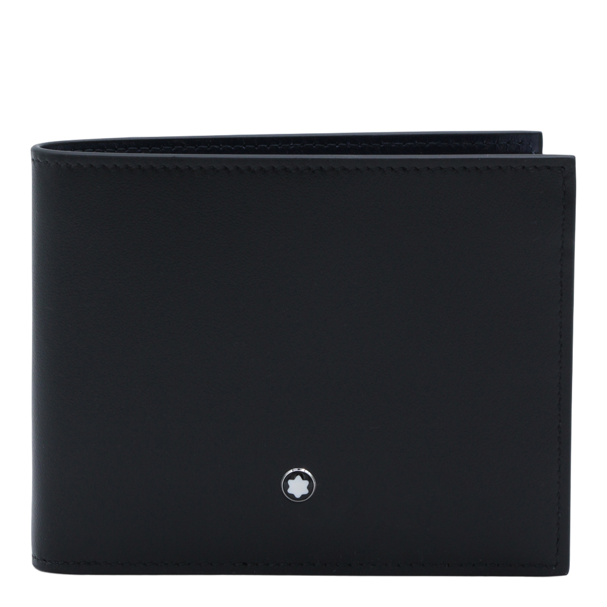 Black Wallet with Clean Lines and Functional Design