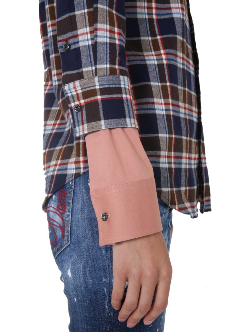 Front Button Flannel Shirt