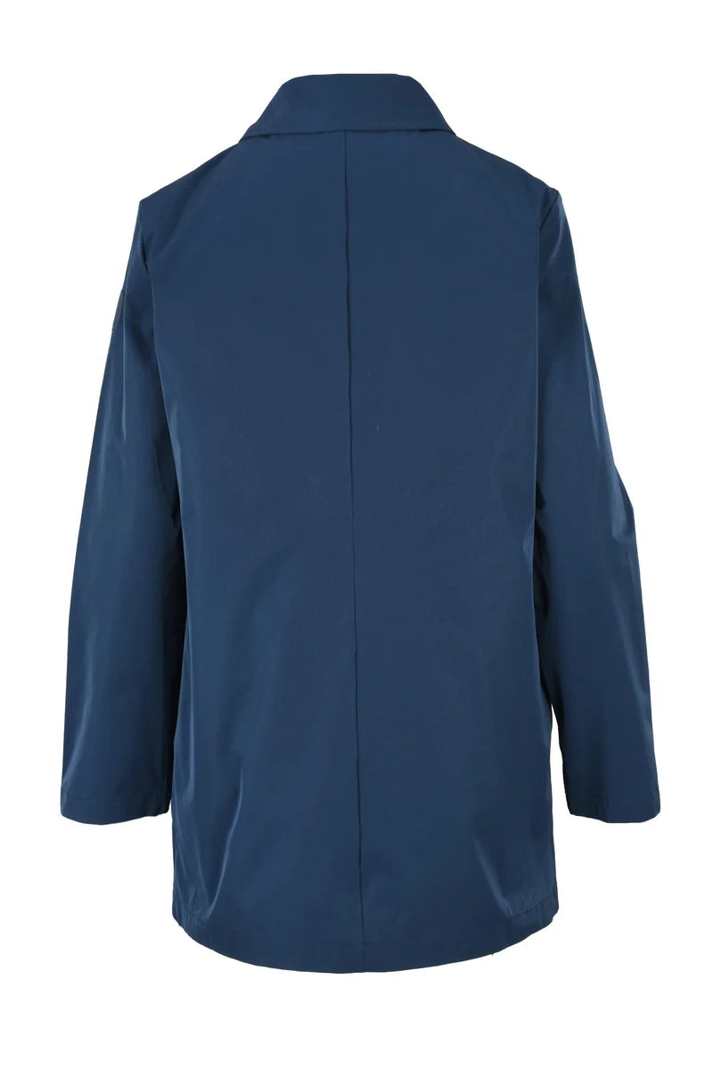 Duster Coat with Vest - Blue