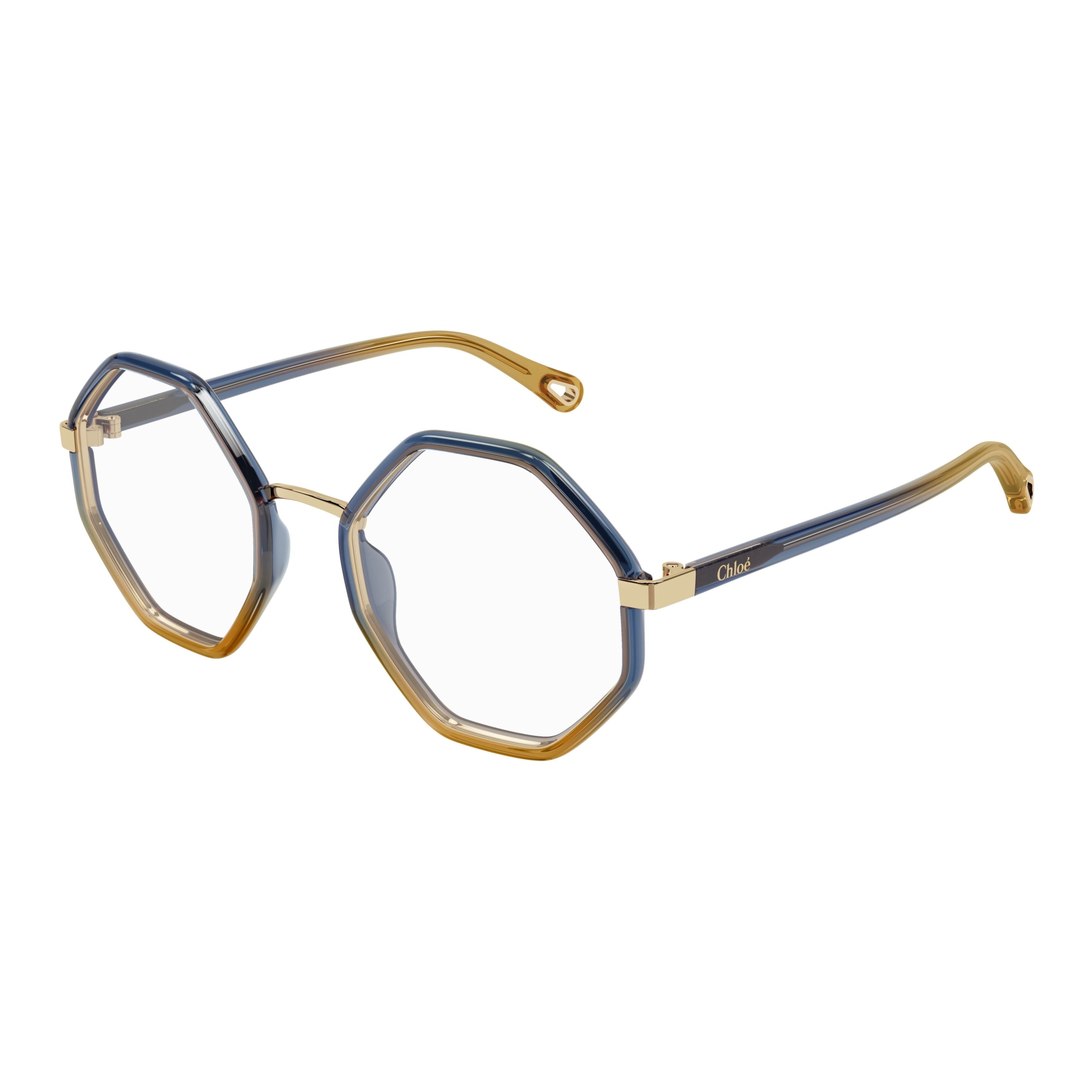 Ch0132o Geometric Octagonal Sunglasses