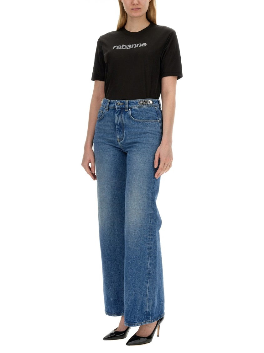 Regular Fit T-Shirt With Sparkling Logo Design