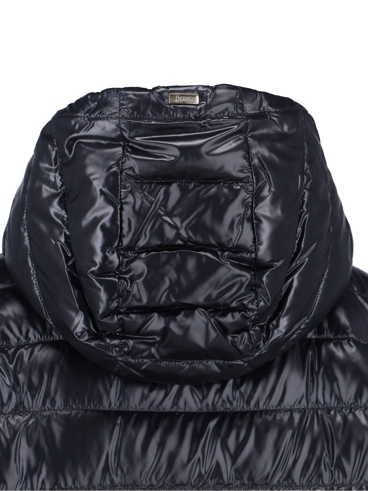 Sleek Black Jacket With High Collar And Zip Closure