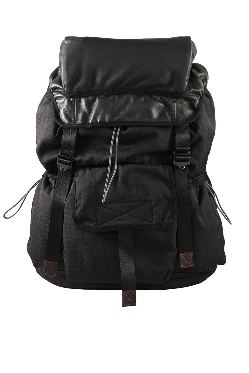 Polyamide/Polyurethane Backpack - Black